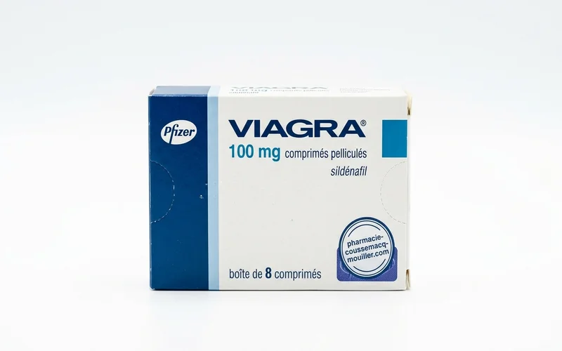 Boîte de Viagra Sildénafil comprimés pelliculés Pharmacie Coussemacq Mouiller